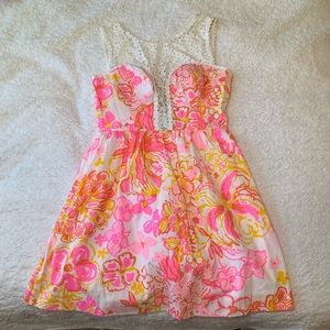 NWOT Lacy top Lilly Pulitzer dress